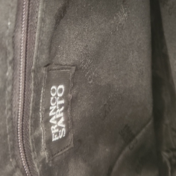 FRANCO SARTO LEATHER AND SUEDE SHOULDER BAG - Picture 4 of 8